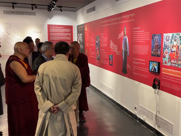 Tibet Museum organises photo exhibition titled 'The Noble Self-Manifested Jowo Wati Sangpo' (Photo/ANI)