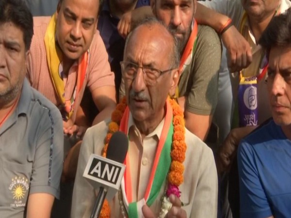 Congress leader JP Agarwal. (Photo/ANI)