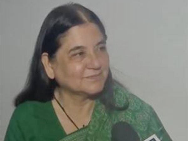 BJP Candidate and sitting MP from Sultanpur Maneka Gandhi (Photo/ANI)