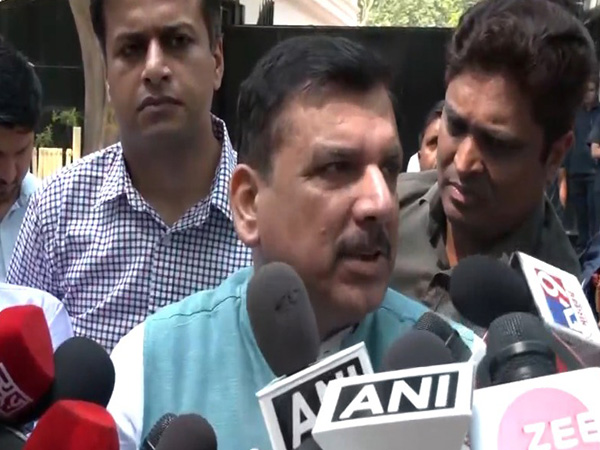 AAP leader Sanjay Singh (Photo/ANI) 