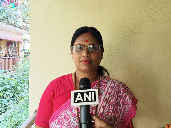 Tripura OBC Morcha President Malina Debnath. (Photo/ANI)
