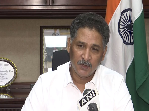 P Krishnamurthy, Delhi Chief Electoral Officer. (Photo/ANI)