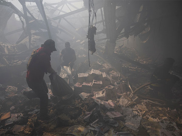 Aftermath of a Russia missile attack in Kharkiv (Photo/Reuters)