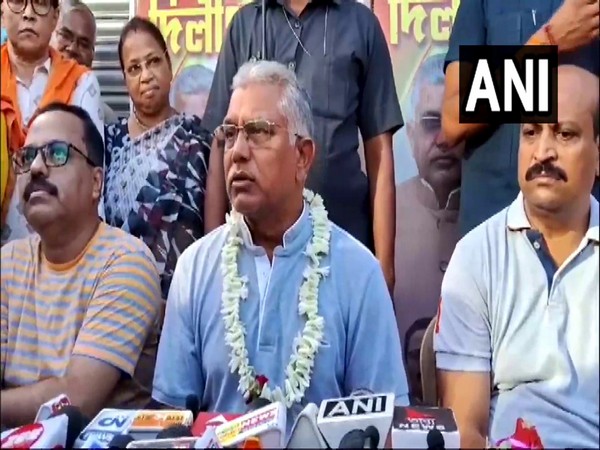 BJP MP Dilip Ghosh (Photo/ANI)