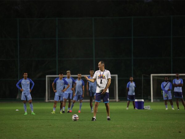 India football head coach Igor Stimac during practice session (Image: AIFF media)