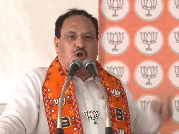 BJP National President JP Nadda in Kushinagar (Photo/ANI)