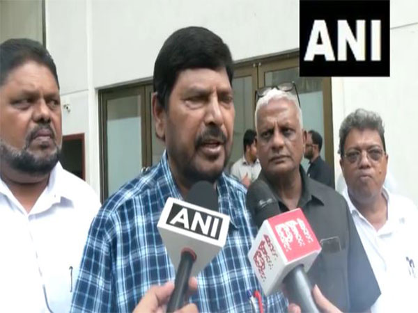 Union Minister Ramdas Athawale. (Photo/ANI)