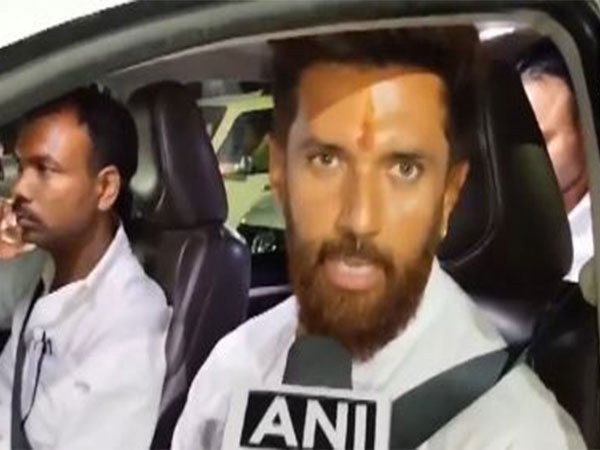 Lok Janshakti Party (Ram Vilas) chief Chirag Paswan. (Photo/ANI)