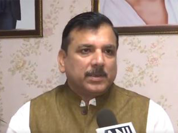 AAP MP Sanjay Singh. (Photo/ANI)