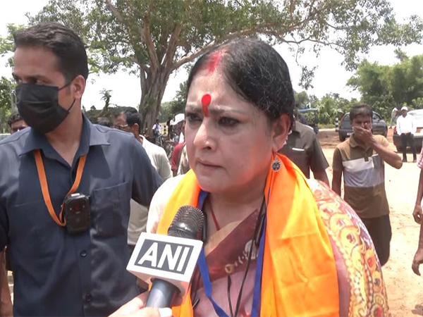 BJP Medinipur candidate Agnimitra Paul (Photo/ANI)