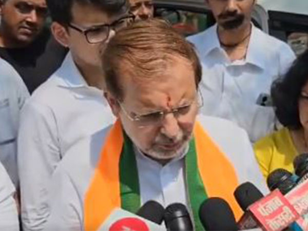 BJP candidate Arvind Sharma. (Photo/ANI)