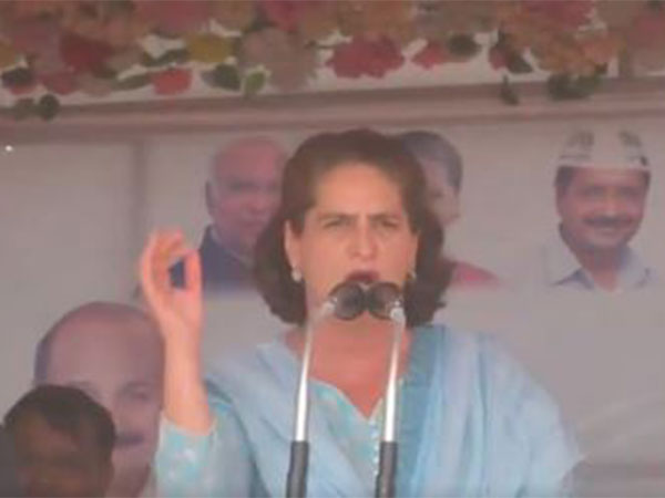 Congress General Secretary Priyanka Gandhi Vadra (Photo/ANI)
