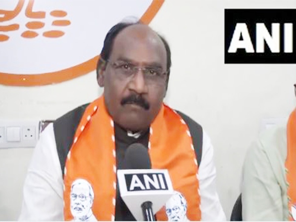 Lal Singh Arya, National President of BJP's Scheduled Caste Morcha (Photo/ANI)