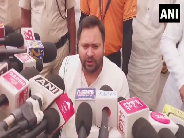 Rashtriya Janata Dal (RJD) leader Tejashwi Yadav (Image/ANI)