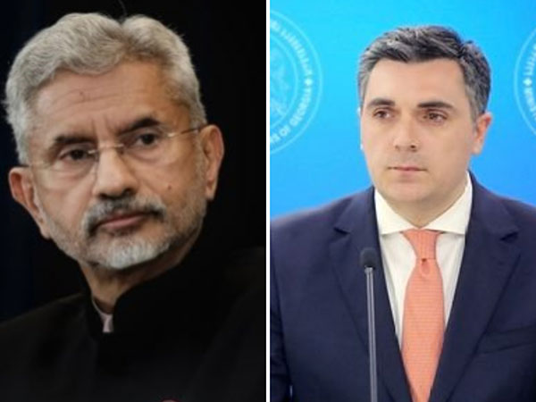 External Affairs Minister S Jaishankar (left) and his Georgian counterpart, Ilia Darchiashvili (Photo/X)