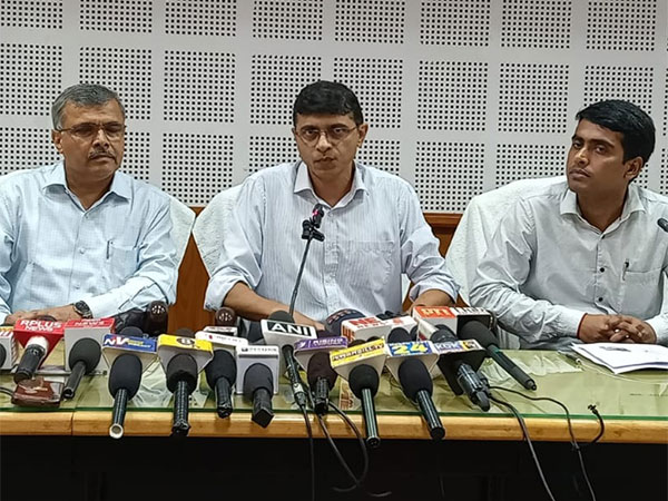 Tripura Revenue Department Secreatary press confenrence on Cyclone Remal (Photo/ANI)