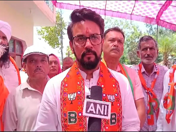 Union Minister Anurag Thakur (Photo/ANI)