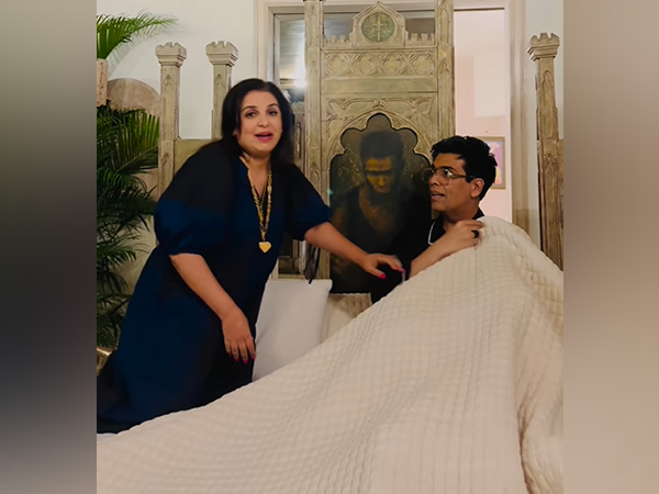 Farah Khan, Karan Johar (image source: Instagram/farahkhankunder)