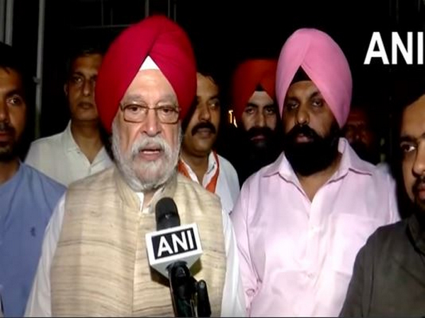 Union Minister Hardeep Singh Puri. (Photo/ANI)