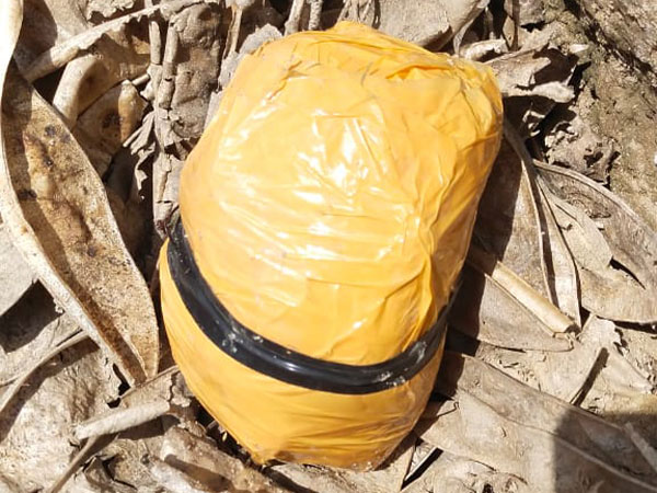 Packet of suspected heroin (Photo/BSF)