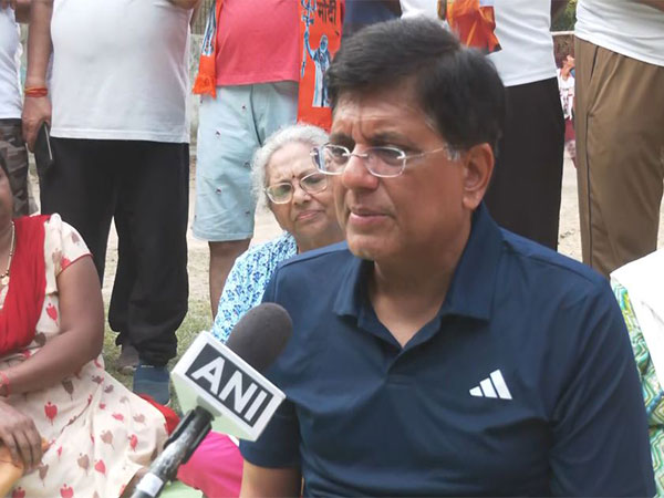 Union Minister Piyush Goyal at Varanasi (Photo/ANI)
