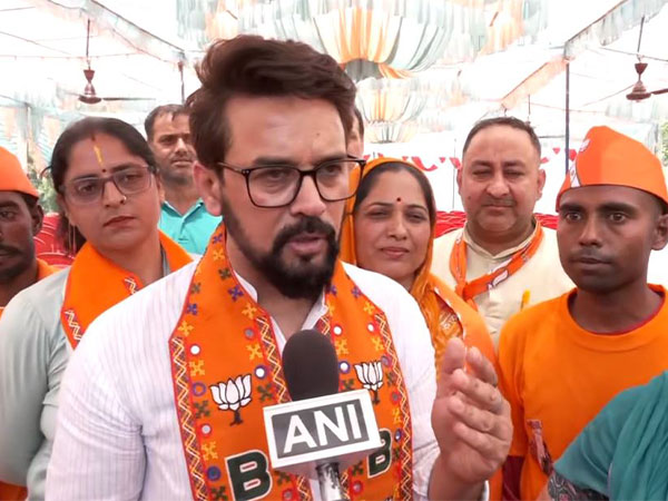 Union Minister Anurag Thakur (Photo/ANI)