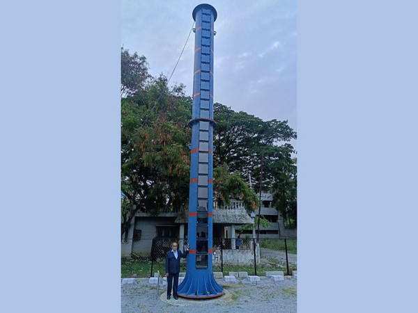 H.V. Mohan Lal introduces 40-foot Microgravity Drop Tower (ARYABHATTA MICROGRAVITY DROP TOWER or AMDT)