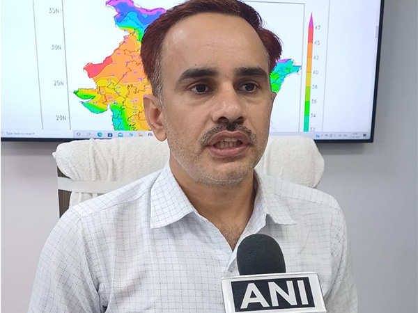 Radheshyam Sharma, Director, Meteorological Centre, Jaipur (Photo/ANI)