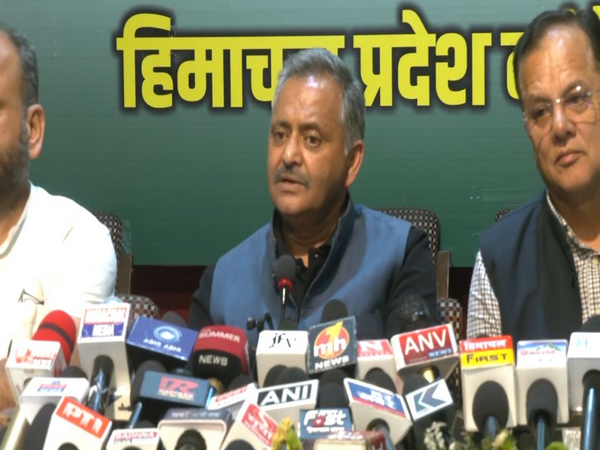 Naresh Chauhan, Vice President Himachal Congress Committee (Photo/ANI)