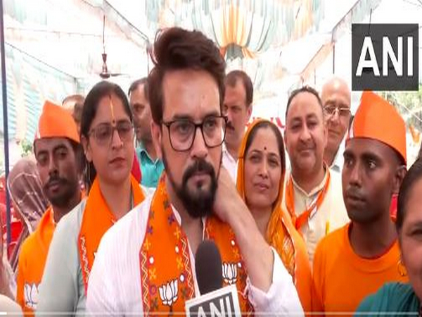 Union Minister Anurag Thakur (Photo/ANI)