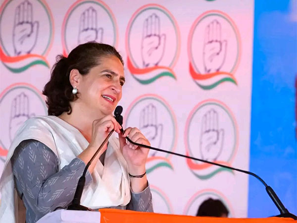 Congress leader Priyanka Gandhi (Photo/ANI)