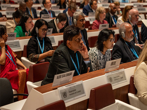 Union Health Secretary Apurva Chandra participates in World Health Assembly in Geneva (Image Credit: X/@MoHFW_INDIA)