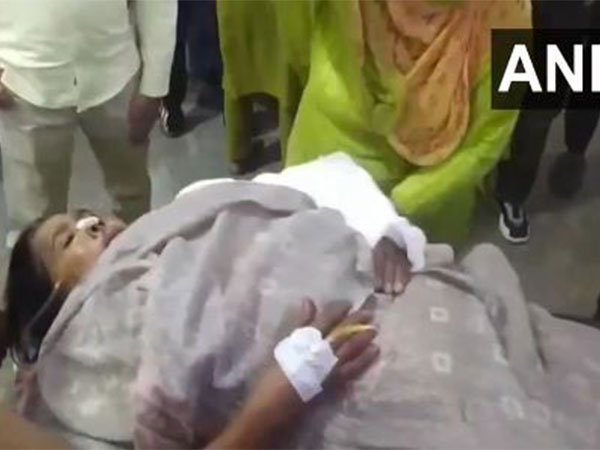 One of the injured (Photo/ANI)