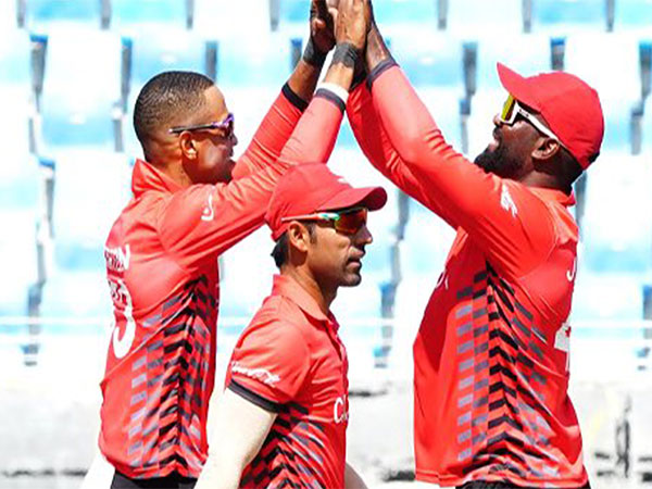 Team Canada celebrating a wicket. (Photo- ICC website)