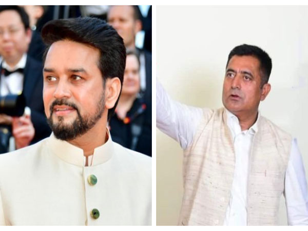 BJP’s Anurag Thakur and Congress’ Satpal Singh Raizada (@ianuragthakur/@SatPal_Raizada)