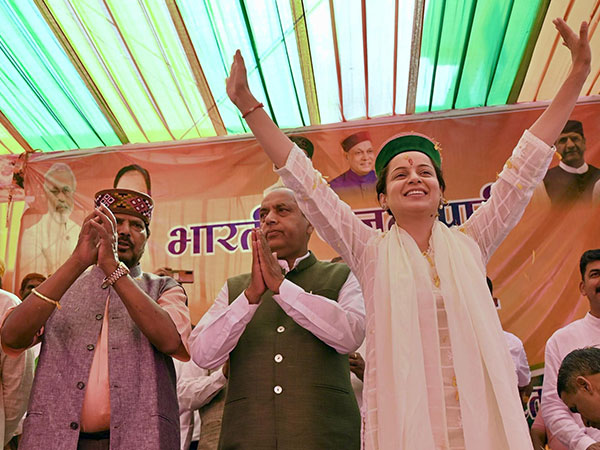 BJP Mandi Lok Sabha candidate Kangana Ranaut (Photo/@KanganaTeam)