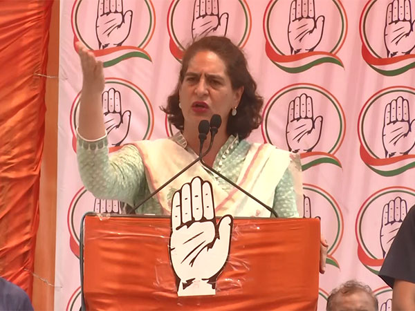 Congress leader Priyanka Gandhi. (Photo/ANI)