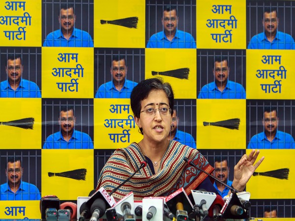 Delhi Water Minister and AAP leader Atishi (File Photo/ANI)