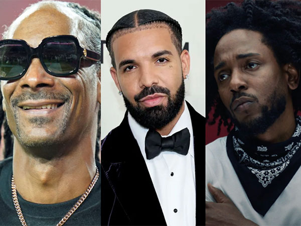 Snoop Dogg, Drake, Kendrick Lamar (Image: Instagram) 