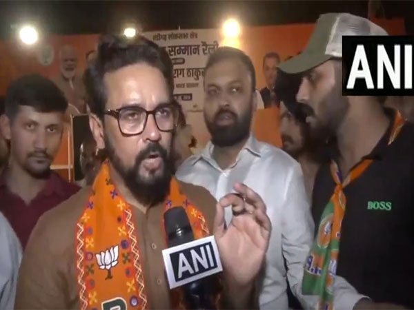 Union Minister Anurag Thakur (Photo/ANI)