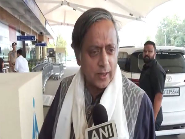Congress leader Shashi Tharoor. (Photo: ANI)