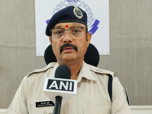 Gwalior ASP Niranjan Sharma (Photo/ANI)