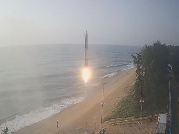 Visual of Agnibaan launch on Thursday (Photo credit X/AgnikulCosmos)