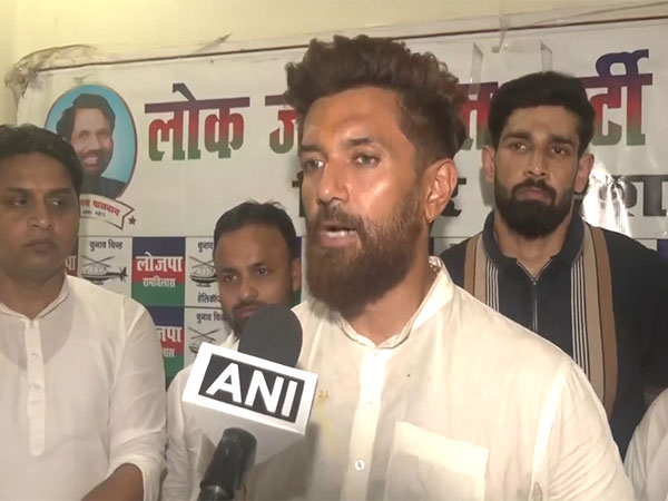 Lok Janshakti Party (Ram Vilas) leader Chirag Paswan. (Photo/ANI)