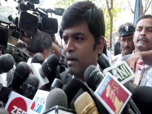 Arun, advocate of Prajwal Revanna. (Photo/ANI)