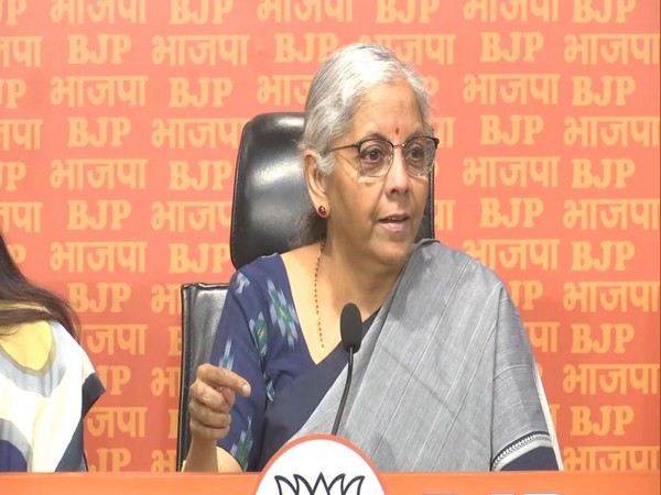 Finance. Minister Nirmala Sitharaman (File photo/ANI)