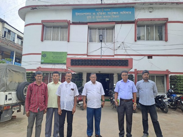 All-India Krishak Sabha leaders. (Photo/ANI)