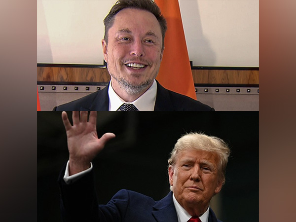 Tesla CEO Elon Musk, US former President Donald Trump (Photo/ANI)