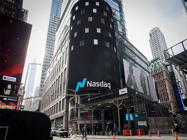The Nasdaq Market site is seen in New York (Photo/Reuters)
