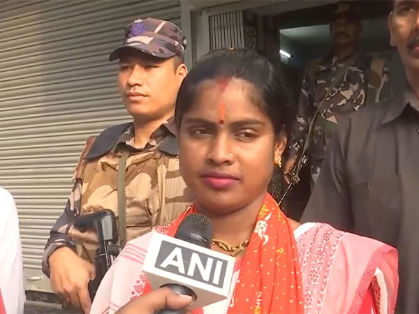 Bharatiya Janata Party (BJP) Lok Sabha candidate Rekha Patra from Basirhat (Photo/ANI) 